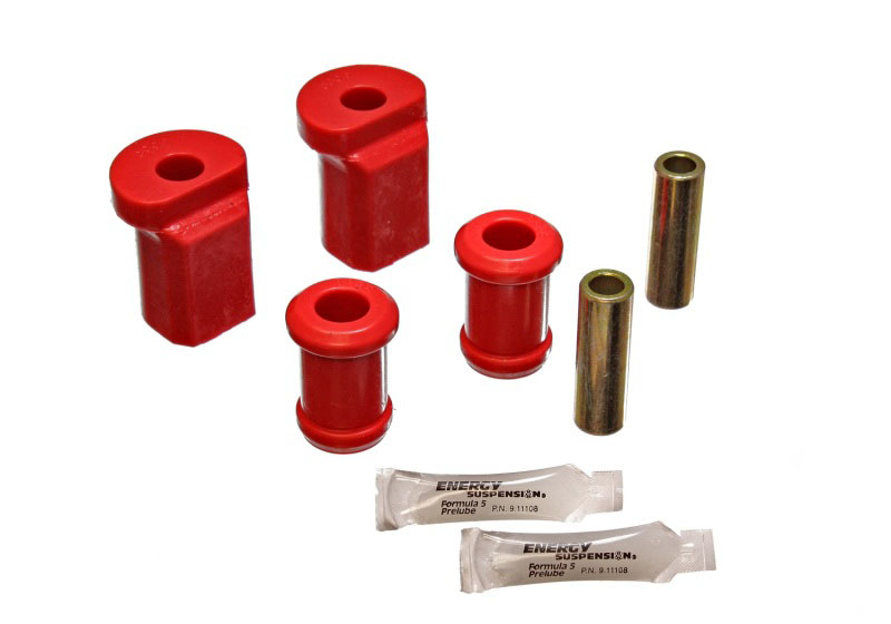 Energy Suspension 15.3115r | 79-84 Volkswagen Rabbit Red Front Control Arm Bushing Set; 1979-1984