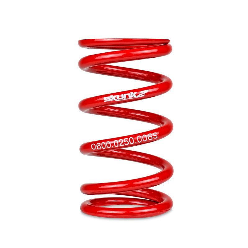 Skunk2 Racing 521-99-1090 | Skunk2 Universal Race Spring (Straight) - 6 in.L - 2.5 in.ID - 6kg/mm (0600.250.006S)