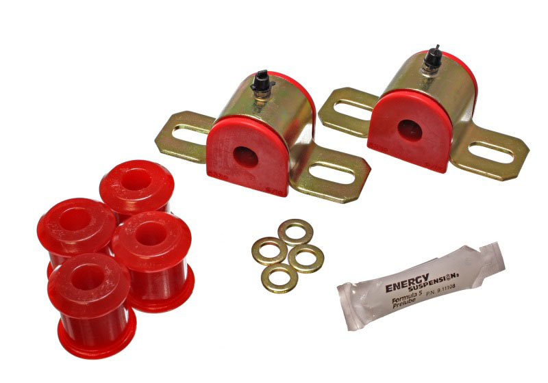 Energy Suspension 5.5148r | 97-04 Dodge Dakota 2WD Red 9/16in Rear Sway Bar Bushing Set; 1997-2004