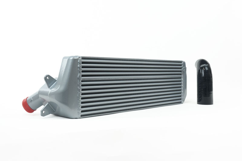 CSF 8238 | 2020+ Hyundai Veloster N / 2021+ Hyundai i30N DCT High Perf. Stepped Core Intercooler - Silver; 2021-2024