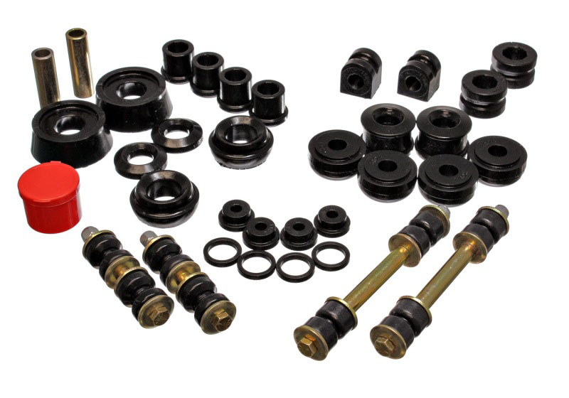 Energy Suspension 5.18114g | 03-05 Dodge SRT-4 FWD Black Hyper-flex Master Bushing Set; 2003-2005