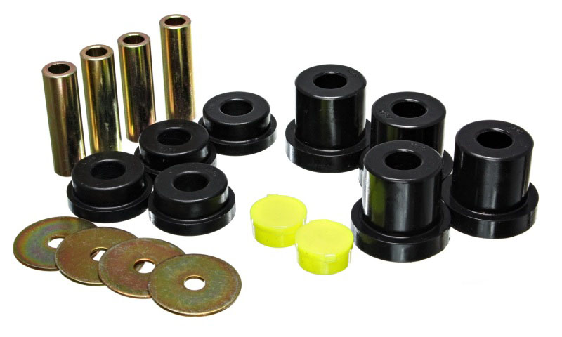 Energy Suspension 8.4108g | 05-07 Scion tC Black Rear Sub Frame Bushing Set; 2005-2007