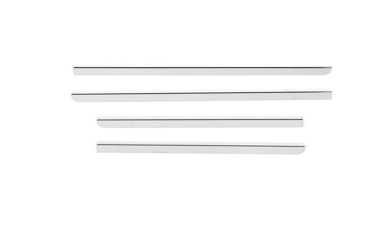 Putco 97501 | 14-14 Chevrolet Silverado HD - Crew Cab - Stainless Steel Window Trim Accents; 2014-2014