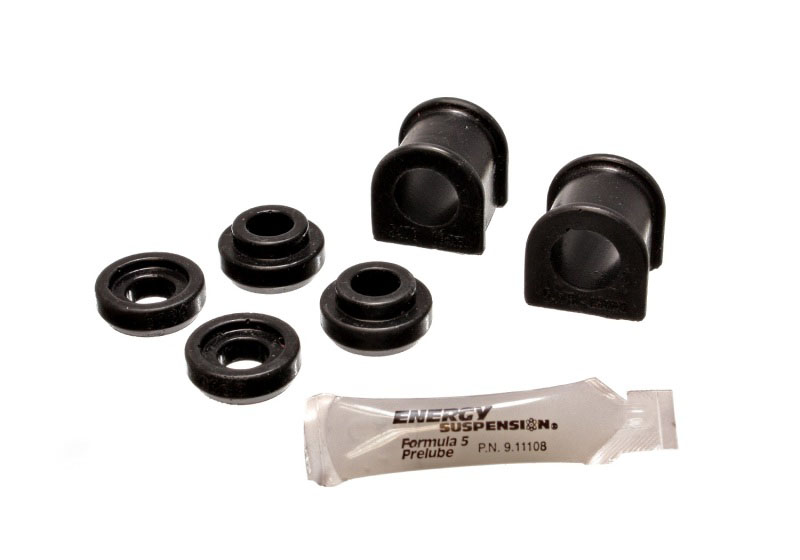 Energy Suspension 4.5176g | 98-99 Ford Contour / 99-01 Mercury Cougar Black 18mm Rear Sway Bar Bushing Set; 1998-1999