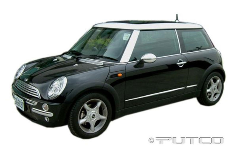 Putco 405053 | 01-06 MINI Cooper Ext Chrome Trim Kit - DH/MC/MR/HL/TL/SMC//SM/FTC/PC/HA/AB/FLC/RLF/GC/RTL; 2001-2006