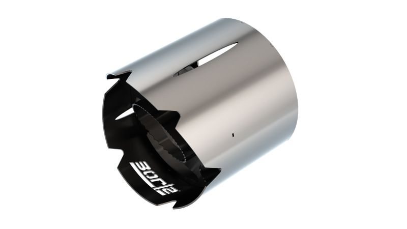 Borla 60733sb | 17-23 Can-Am Maverick X3 900cc 3cyl Turbo Brushed Stainless Exhaust Tip; 2017-2023