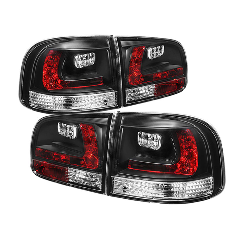 SPYDER 5042699 | Spyder Volkswagen Touareg LED Tail Lights - Black - (ALT-YD-VTOU04-LED-BK); 2003-2007