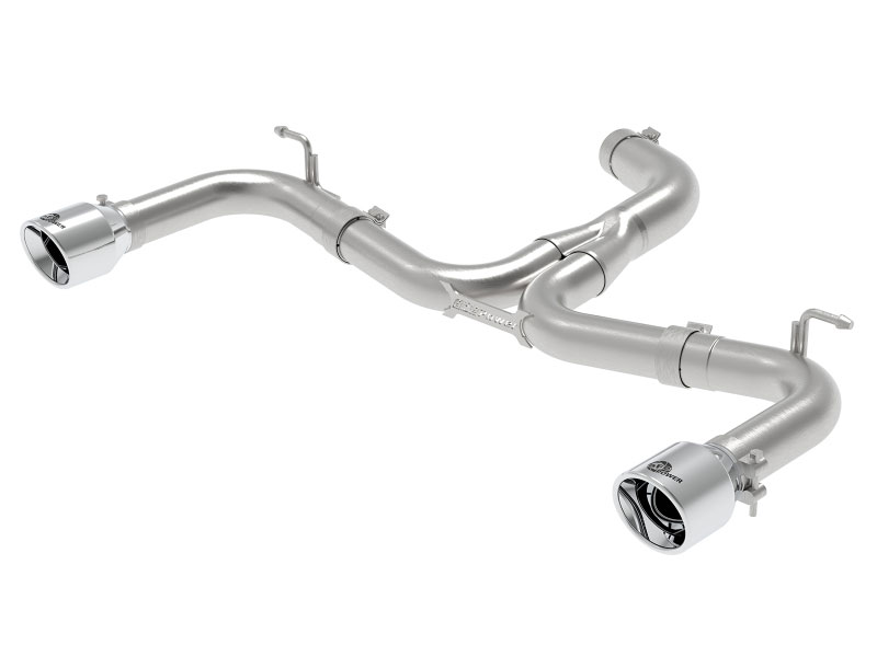 aFe 49-36421-p | 18-20 VW GTI (MK7.5) 2.0L MACH Force-Xp 3in to 2.5in 304 SS Axle-Back Exhaust System- Pol. Tips; 2018-2022