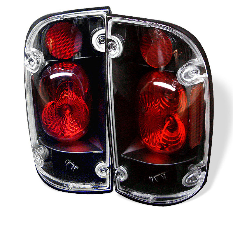 SPYDER 5007988 | Spyder Toyota Tacoma Altezza Tail Lights - Black - (ALT-YD-TT95-BK); 1995-2000