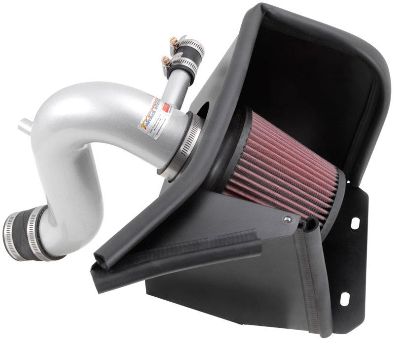 K&N Engineering 692549ts | K&N 69 Series Typhoon Performance 13 Chrysler/Dodge 200/Avenger 2.4L Silver Cold Air Intake Kit; 1969-2013