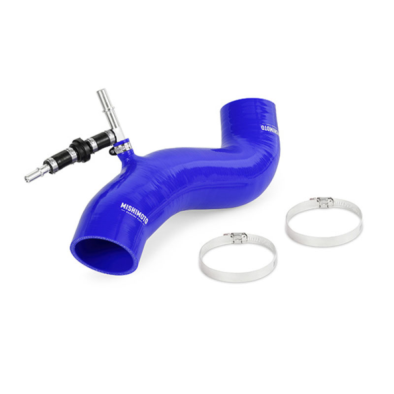 Mishimoto mmhose-fist-16ihbl | 2016+ Ford Fiesta ST Blue Silicone Induction Hose; 2016-2020