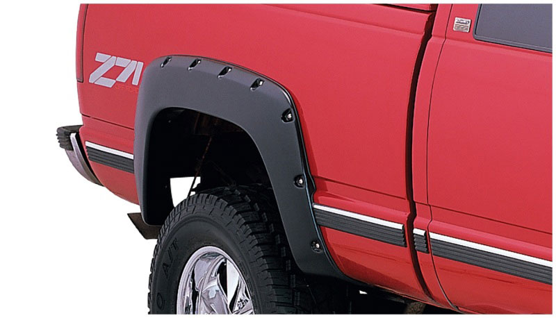 Bushwacker 40062-02 | 88-99 Chevy C1500 Pocket Style Flares 2pc - Black; 1988-1999