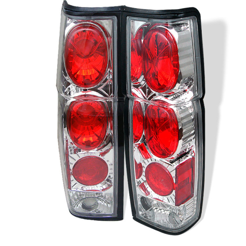 SPYDER 5006882 | Spyder Nissan Hardbody Altezza Tail Lights - Chrome - (ALT-YD-NH86-C); 1986-1997