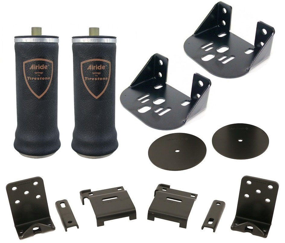 RideTech 19002002 | Ridetech AIRoverLeaf 2000lb Sideframe 2.5in Leaf Bracket Kit; 2000-2000