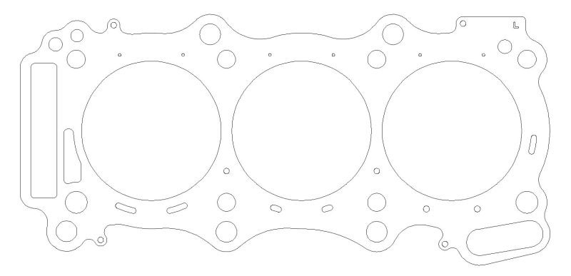 Cometic Gasket c4572-032 | Cometic 08+ Nissan GT-R VR38DETT 24V V6 3.8L 100mm .030 inch MLS Left Head Gasket; 2008-2023