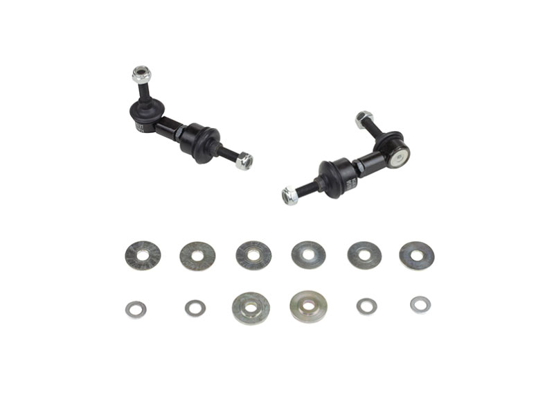 Whiteline klc107 | 89-98 Nissan 240SX S13 & S14 Front Swaybar link kit-adjustable ball end links; 1989-1998