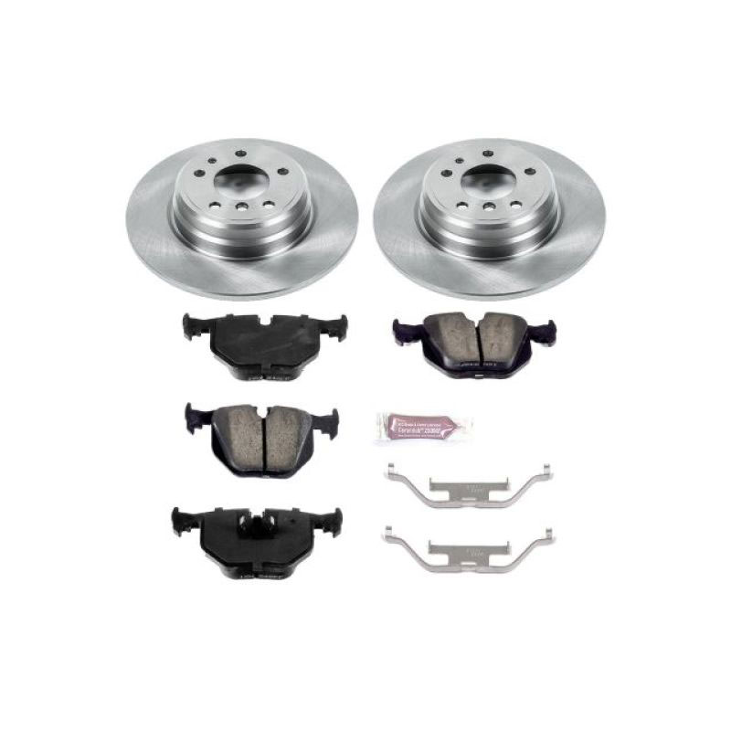 PowerStop koe510 | Power Stop 94-97 BMW 840Ci Rear Autospecialty Brake Kit; 1994-1997