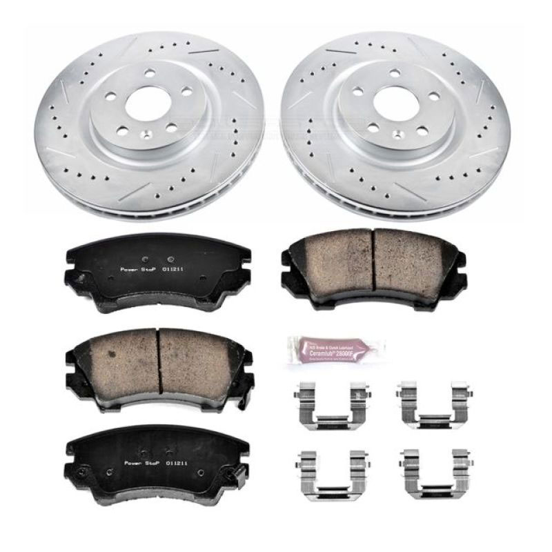 PowerStop k5948 | Power Stop 11-17 Chevrolet Caprice Front Z23 Evolution Sport Brake Kit; 2011-2017