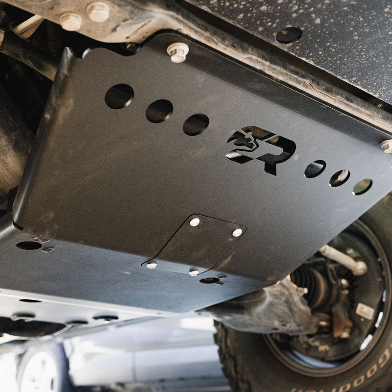 Cali Raised LED cr3673 | Cali Raised 05-23 Toyota Tacoma Front Skid Plate - Aluminum / Raw; 2005-2023