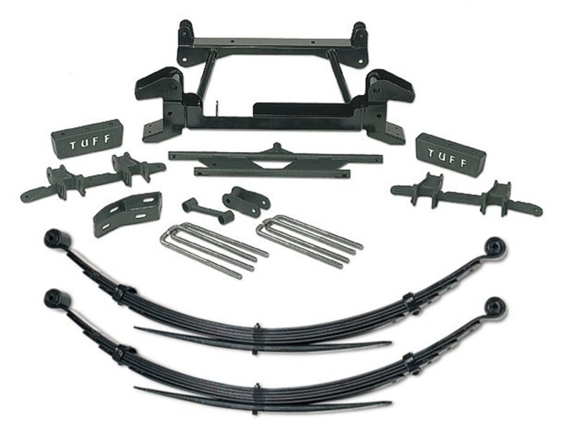 Tuff Country 14822kn | 88-97 Chevy K25/35 4x4 (8 Lug) 4in Lft Kt w/Rr Leaf Spring (Cast Lwr Cntrl Arm SX8000); 1988-1997