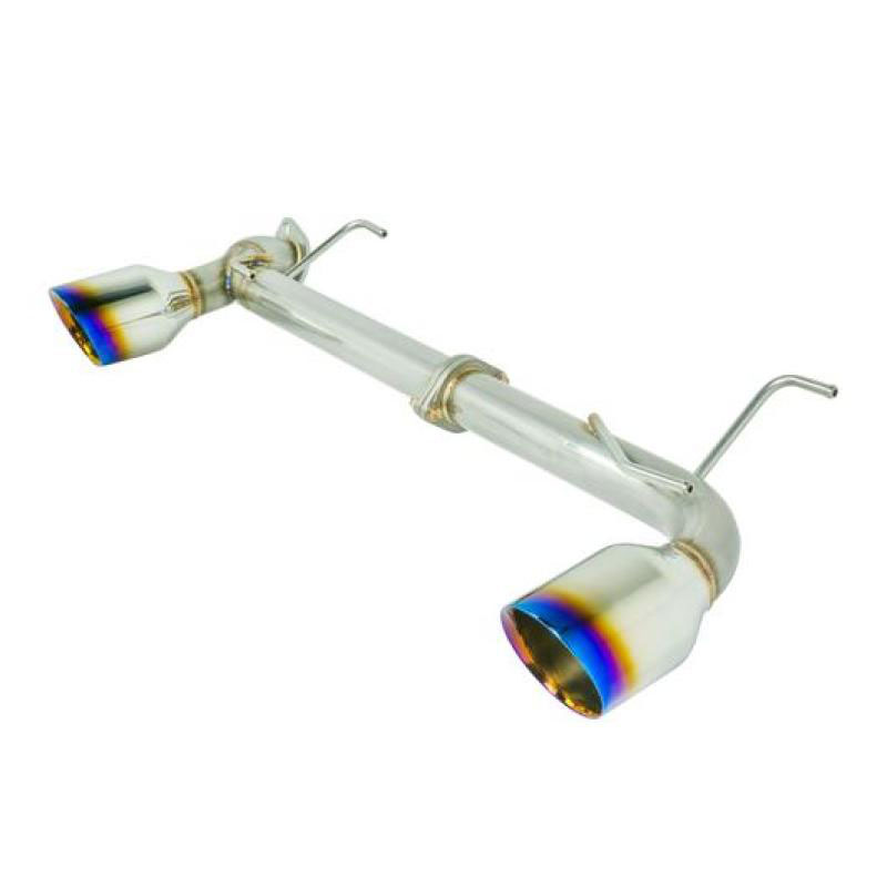 Remark ro-ttzn-d | 12-18 Subaru BRZ/Toyota 86 Axle Back Exhaust w/Titanium Stainless Double Wall Tip; 2012-2018