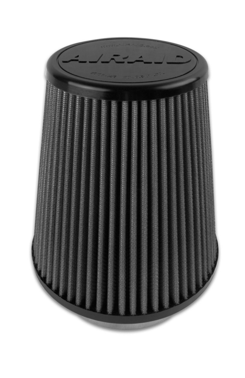 Airaid 702-458 | Universal Air Filter - Cone 4 x 7 x 4 5/8 x 7 w/ Short Flange - Blue SynthaMax