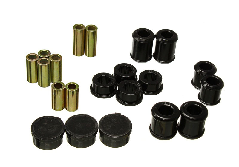 Energy Suspension 8.3136g | 93-98 Toyota Supra Rear Control Arm Bushing Set - Black; 1993-1998