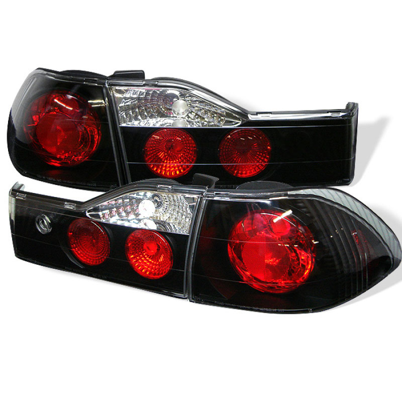 SPYDER 5003959 | Spyder Honda Accord 4Dr Altezza Tail Lights - Black - (ALT-YD-HA01-4D-BK); 2001-2002