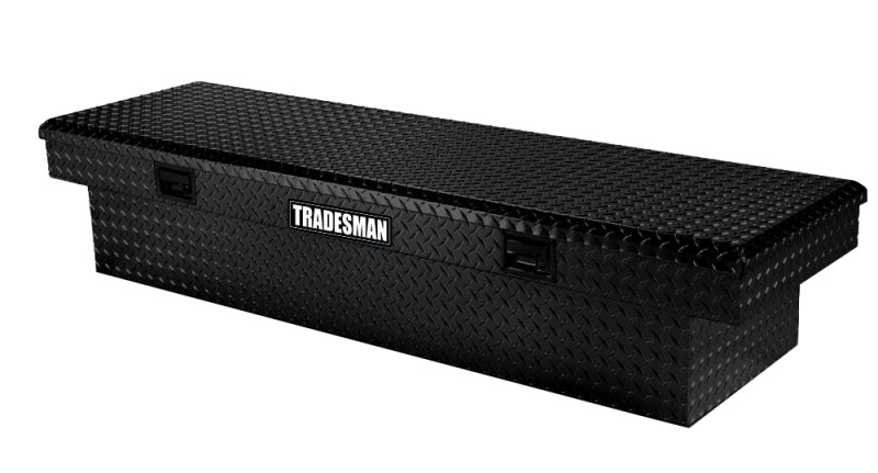 Tradesman 7511101 | Aluminum Economy Cross Bed Truck Tool Box (72in.) - Black