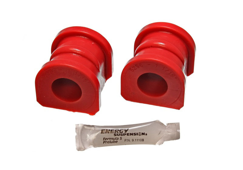 Energy Suspension 4.5137r | 89-97 Ford Thunderbird / 89-97 Cougar Red 1-1/16in Front Sway Bar Bushing Set; 1989-1997