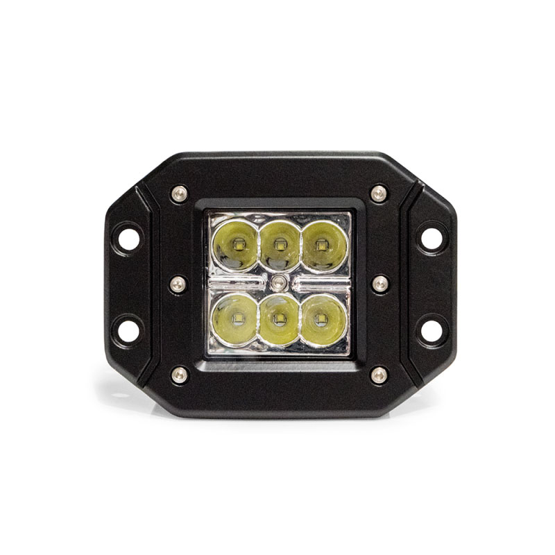 DV8 Offroad b3fm24w3w | 3in Flush Mount LED Lights 20W Flood/Spot 5W Cree