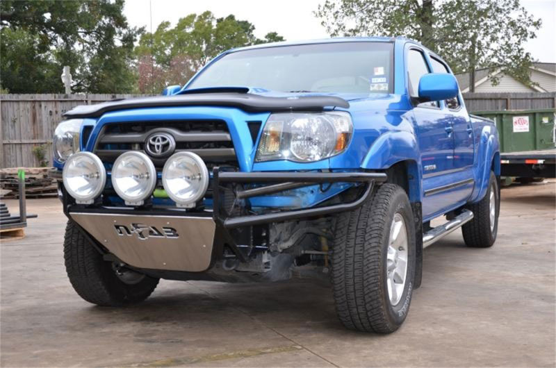 N-Fab t053rsp | RSP Front Bumper 05-15 Toyota Tacoma - Gloss Black - Multi-Mount; 2005-2015