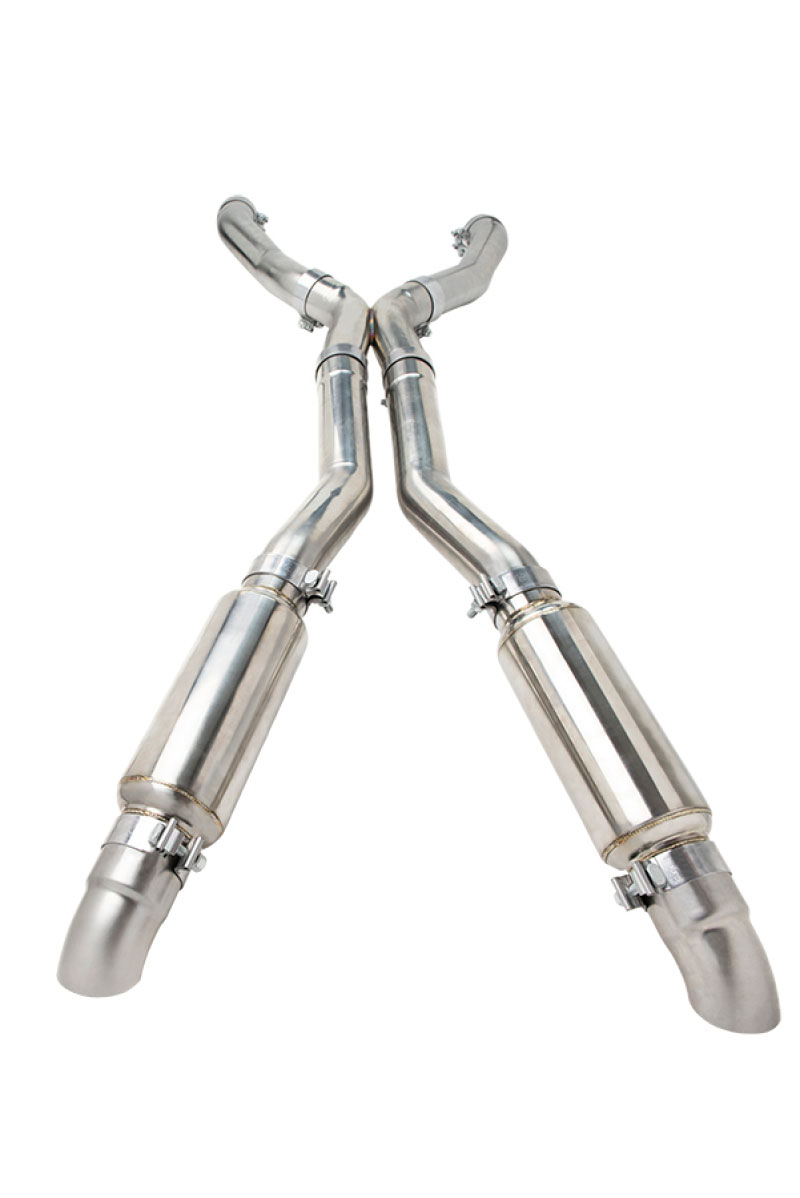 Kooks Headers 10514102 | Kooks 79-95 Ford Mustang 5.0L 4V Coyote 3in x 3in Stainless Steel Race Exhaust Kit; 1979-1995