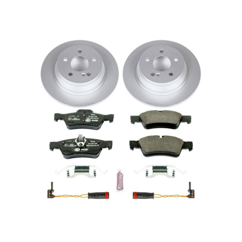 PowerStop esk5320 | Power Stop 03-09 Mercedes-Benz E320 Rear Euro-Stop Brake Kit; 2003-2009