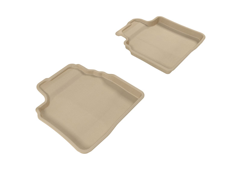 3D Maxpider l1mz04521502 | 3D MAXpider 2009-2013 Mazda Mazda6 Kagu 2nd Row Floormats - Tan; 2009-2013