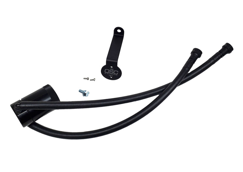 J&L 3089d-b | JLT Chevy Silverado/GMC Sierra 2500/3500 6.6L Drivers Side Oil Separator 3.0 - Black Anodized; 2020-2022