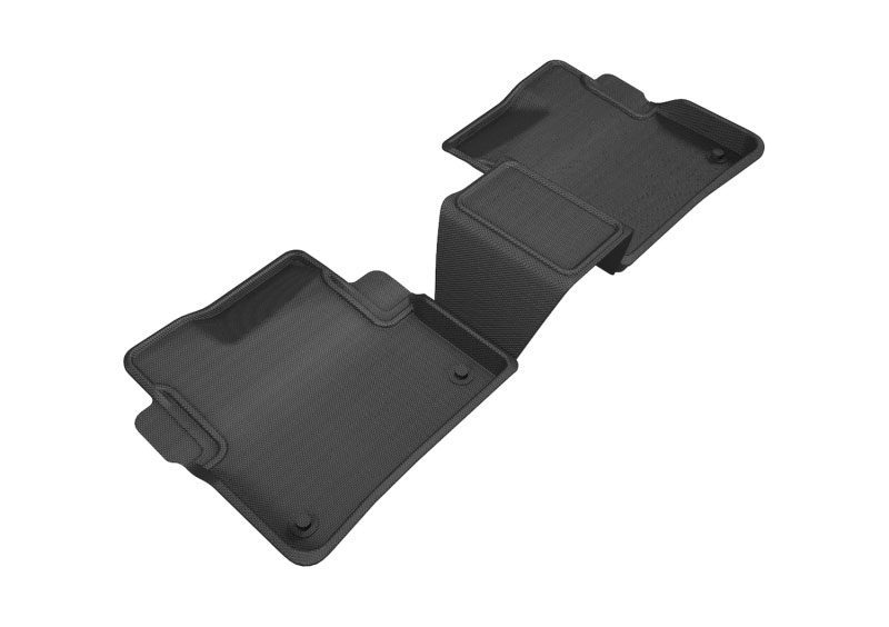 3D Maxpider l1cd01721509 | 3D MAXpider 2016-2020 Cadillac CT6 Kagu 2nd Row Floormats - Black; 2016-2020