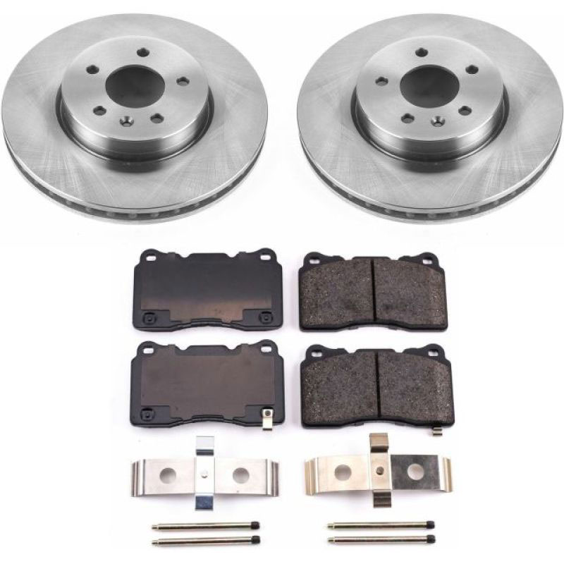 PowerStop koe6389 | Power Stop 13-18 Cadillac ATS Front Autospecialty Brake Kit; 2013-2018