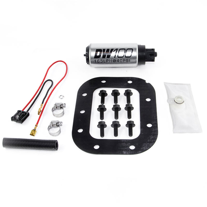 DeatschWerks 9-101-1027 | 165 LPH In-Tank Fuel Pump w/ 84-85 Chevrolet Corvette Install Kit; 1984-1985