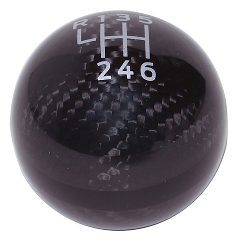 Ford Racing M-7213-MCF | Ford Racing 2015-2017 Mustang Ford Racing Carbon Fiber Shift Knob 6 Speed; 2015-2017