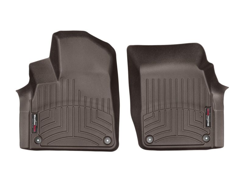 WeatherTech 478871 | 2017+ Audi Q7 Front FloorLiner - Cocoa; 2017-2023