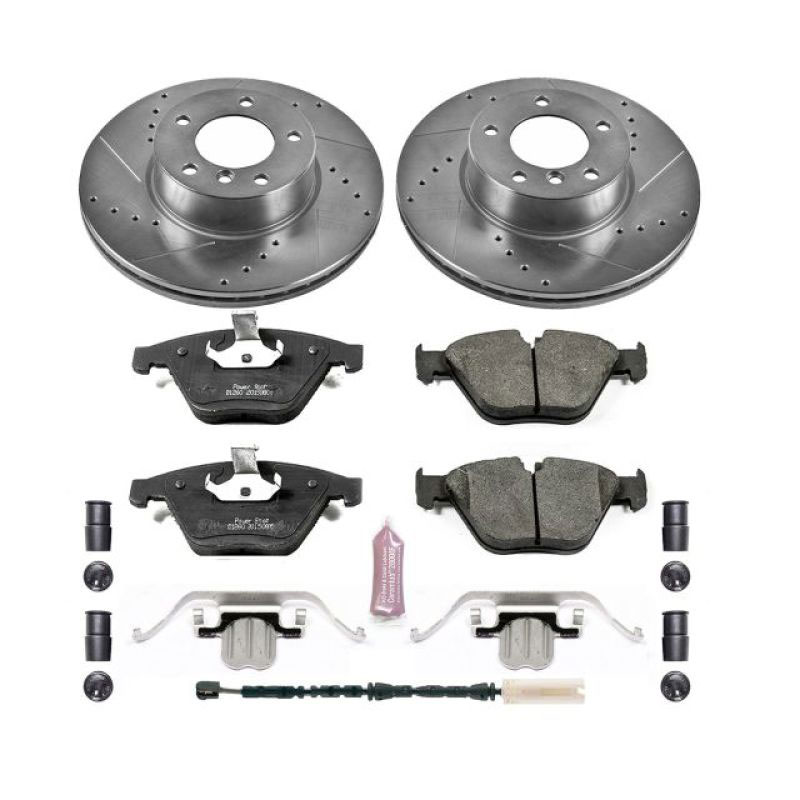 PowerStop k7026 | Power Stop 13-15 BMW X1 Front Z23 Evolution Sport Brake Kit; 2013-2015