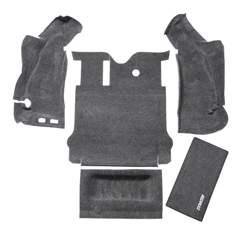 Bedrug brjk07r2 | BedRug 07-10 Jeep JK 2Dr Rear 5pc Cargo Kit (Incl Tailgate & Tub Liner); 2007-2010