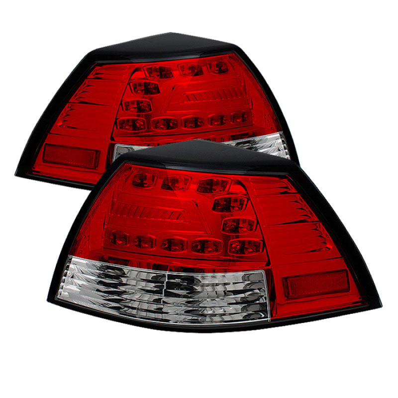 SPYDER 5008602 | Spyder Pontiac G8 LED Tail Lights - Red Clear - (ALT-YD-PG808-LED-RC); 2008-2009