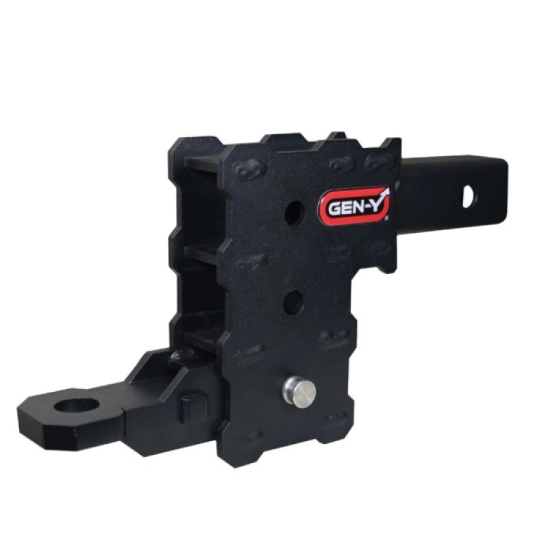 Gen-Y Hitch gh102358 | Gen-Y Phantom 2in Hollow Shank 4.5in Drop 500lb TW 12K Hitch w/GH-102541 Mount/GH-102359 Pin & Clip