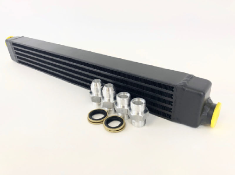 CSF 8092 | 82-94 BMW 3 Series (E30) High Performance Oil Cooler w/-10AN Male & OEM Fittings; 1982-1994