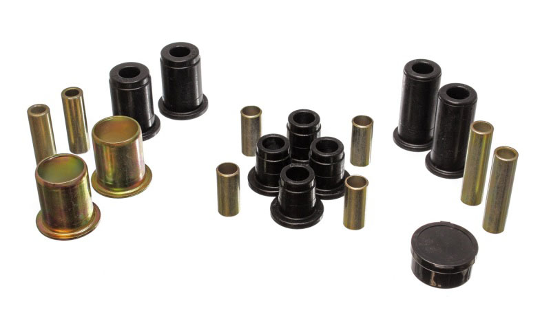 Energy Suspension 5.3115g | 87-96 Dodge Dakota 2WD Black Front End Control Arm Bushing Set; 1987-1996