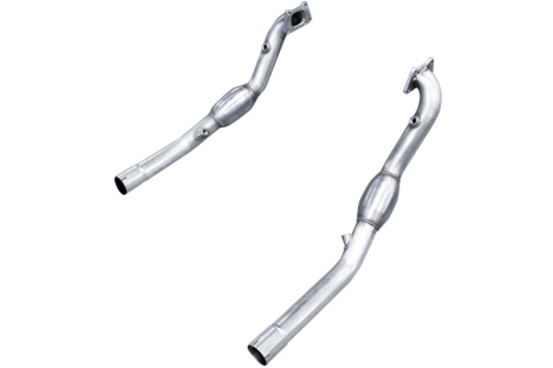 American Racing Headers CAV6-16212212DPWC | CAMARO V6 2.5IN DOWN PIPES WITH CATS; 2016-2024