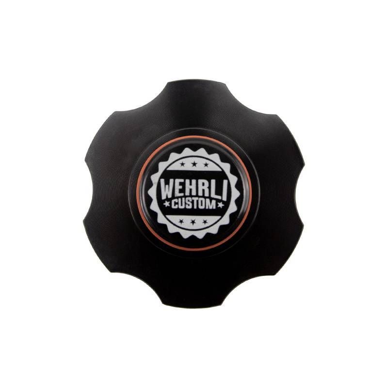 Wehrli wcf100395 | 98.5-23 Cummins Billet Aluminum Black Anodized Oil Fill Cap; 1998-2023