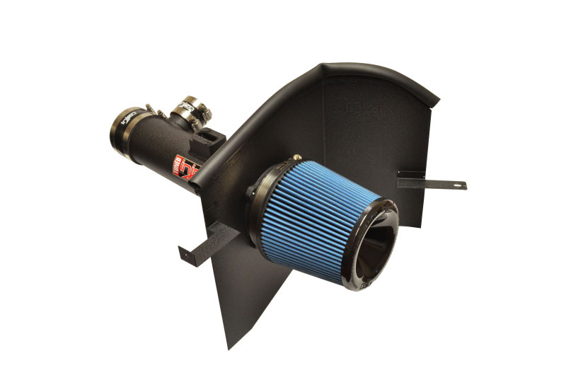 Injen PF1953WB | Power-Flow Air Intake Nissan Titan 5.6L V8 tuned short ram Air Intake w/ MR Technology and Web Nano-Fiber Dry Filter, Wrinkle Black; 2016-2019